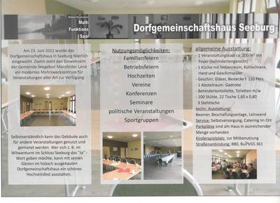 Dorfgemeinschaftshaus Seeburg_Flyer Seite 2