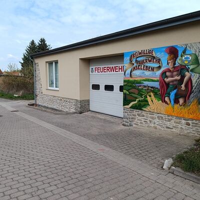 Feuerwehrgerätehaus Aseleben frontal