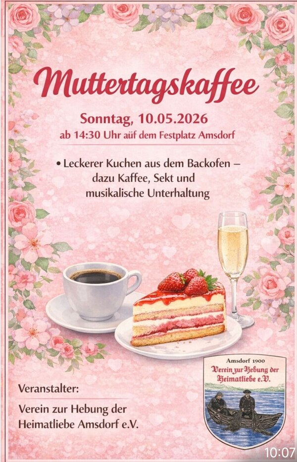 Bild vergr&ouml;&szlig;ern: Flyer Muttertagskaffee
