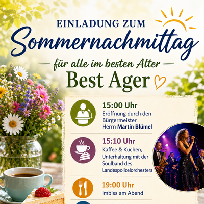 Einladung Seniorennachmittag