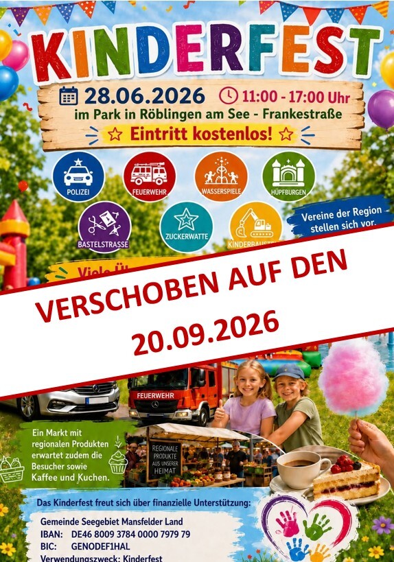 Bild Plakat Kinderfest