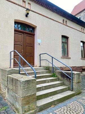 Bild vergr&ouml;&szlig;ern: Eingangsbereich Kita Erdeborn