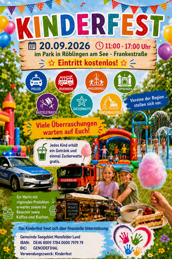 Bild vergr&ouml;&szlig;ern: Flyer Kinderfest